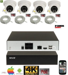 IP kamerovy system 4 Mpx POE