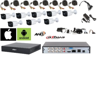 Dahua AHD  8 kamerovy set